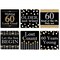 Big Dot of Happiness Adult 60th Birthday - Gold - Funny Birthday Party Decorations - Drink Coasters - Set of 6
